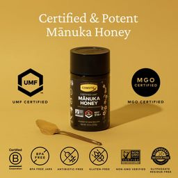Raw Manuka Honey Certified UMF 15+ (MGO 514+)
