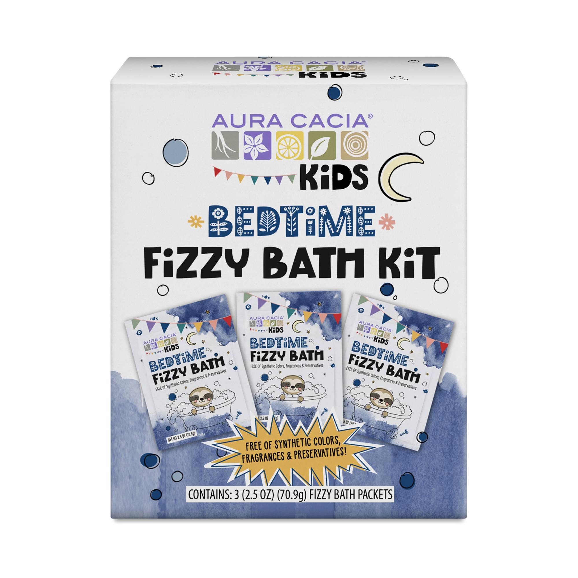 Kids Bedtime Fizzy Bath Kit