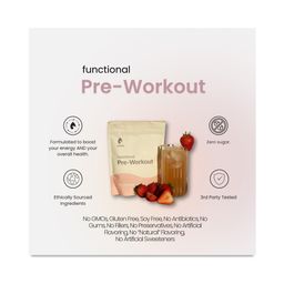 Functional Pre-Workout, Strawberries