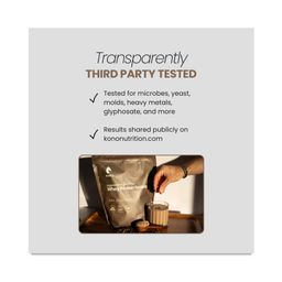 Regenerative Grass Fed Whey Protein Isolate, Raw Chocolate