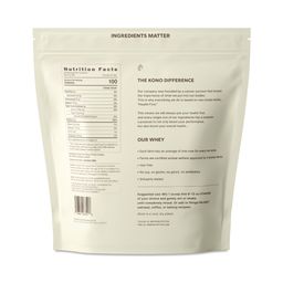 Regenerative Grass Fed Whey Protein Isolate, Unflavored