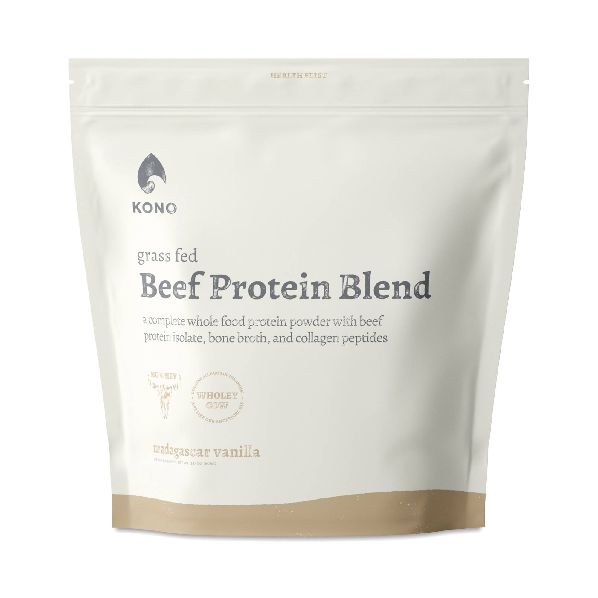Grass Fed Beef Protein Powder Blend, Madagascar Vanilla