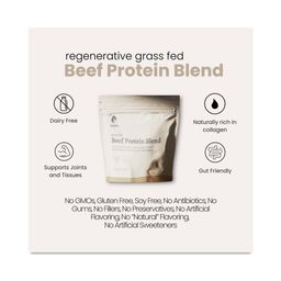 Grass Fed Beef Protein Powder Blend, Madagascar Vanilla