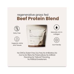 Grass Fed Beef Protein Powder Blend, Raw Chocolate