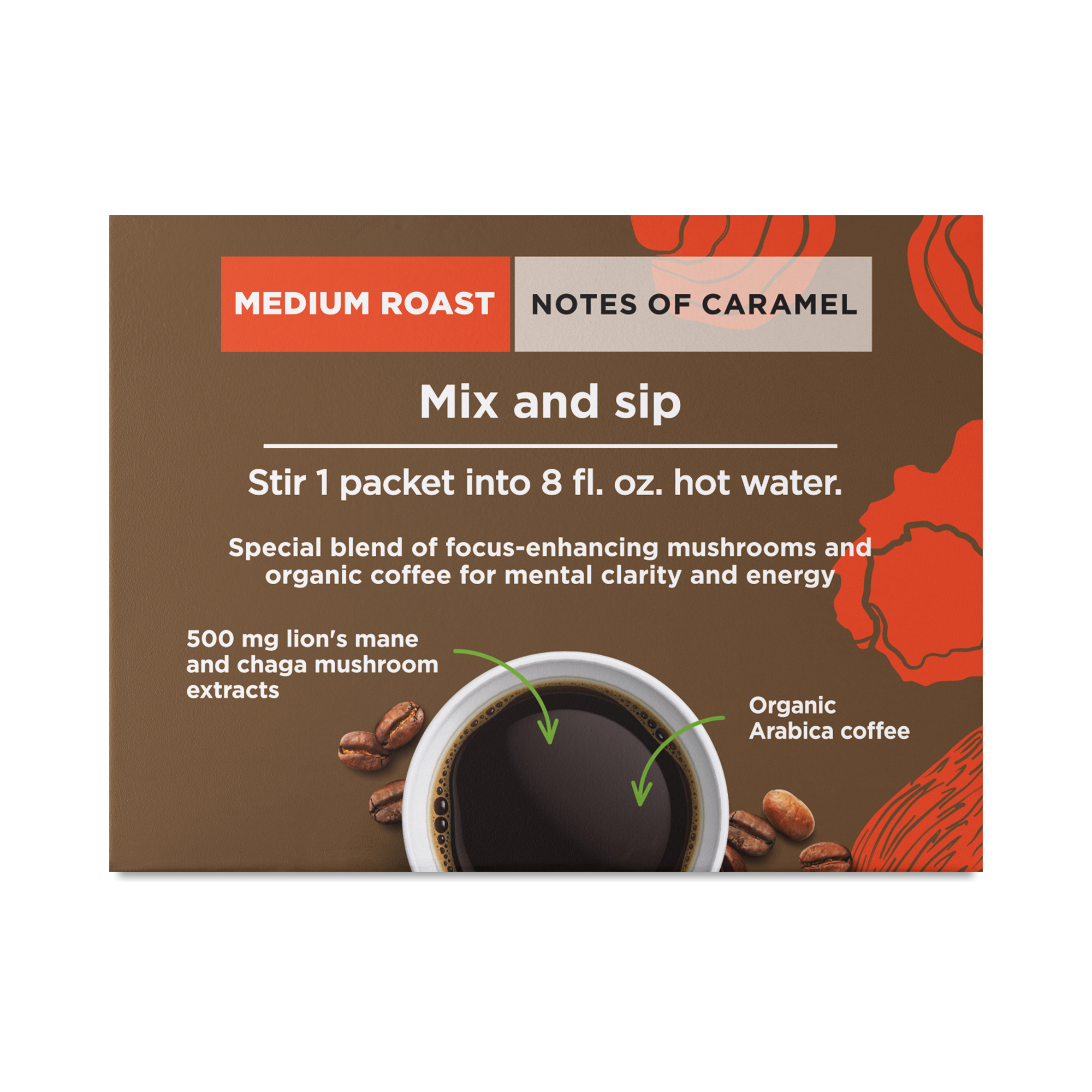 Mushroom Coffee Mix w/ Lion's Mane & Chaga | Thrive Market