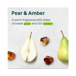 Super Leaves Body Soap, Pear & Amber