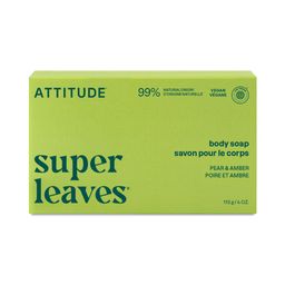 Super Leaves Body Soap, Pear & Amber