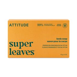 Super Leaves Body Soap, Orange Blossom & Eucalyptus