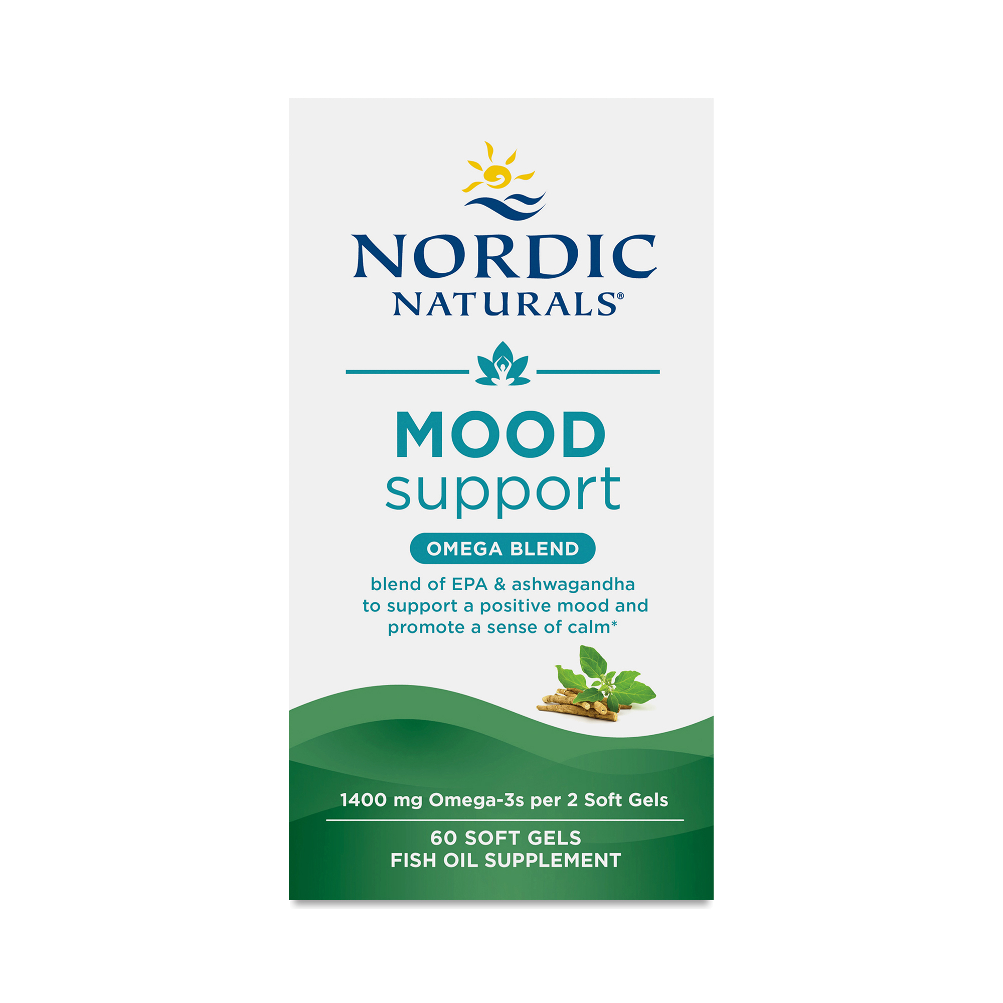 Nordic Naturals Mood Support Omega Blend 60 soft gels