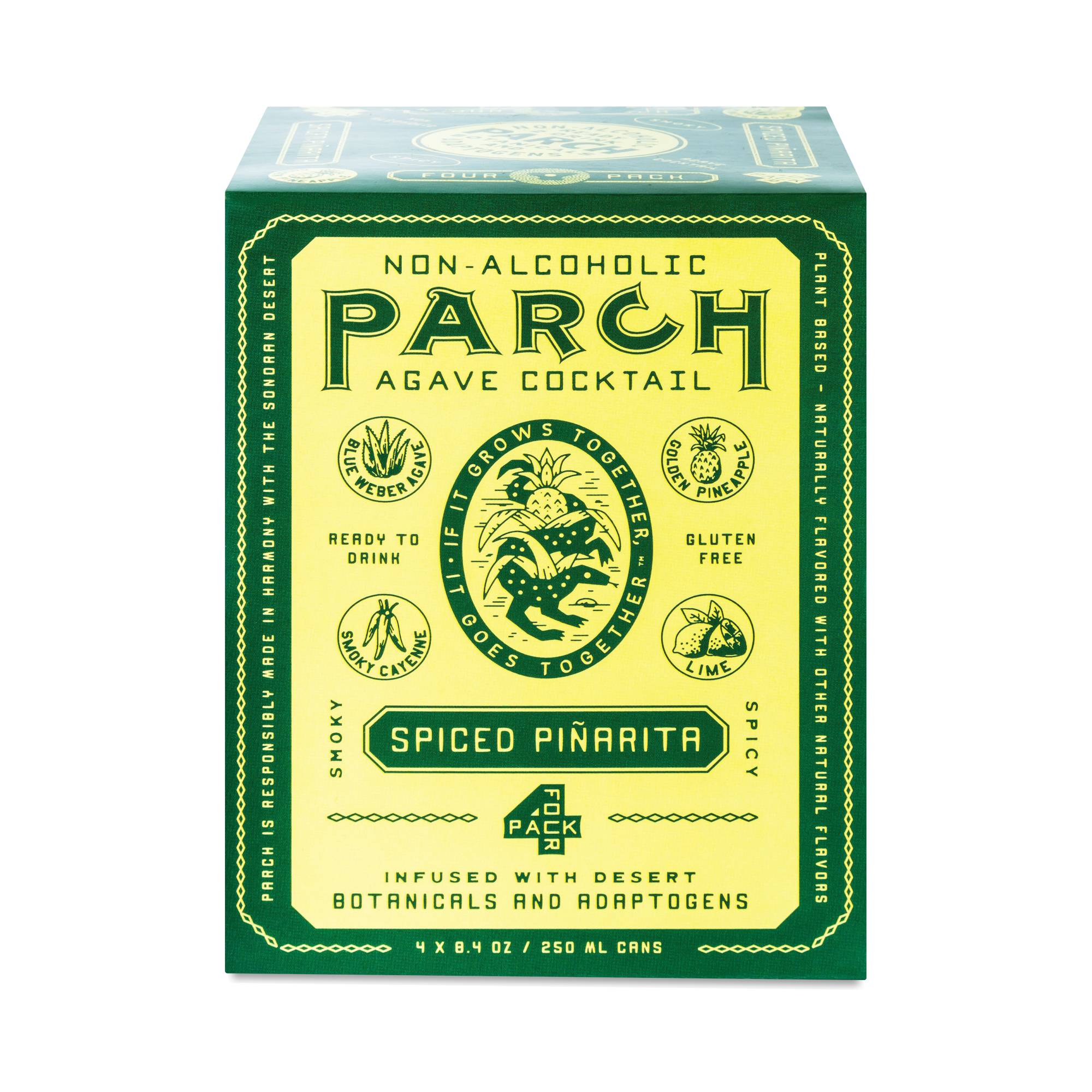 Non-Alcoholic Agave Cocktail, Spiced Piñarita