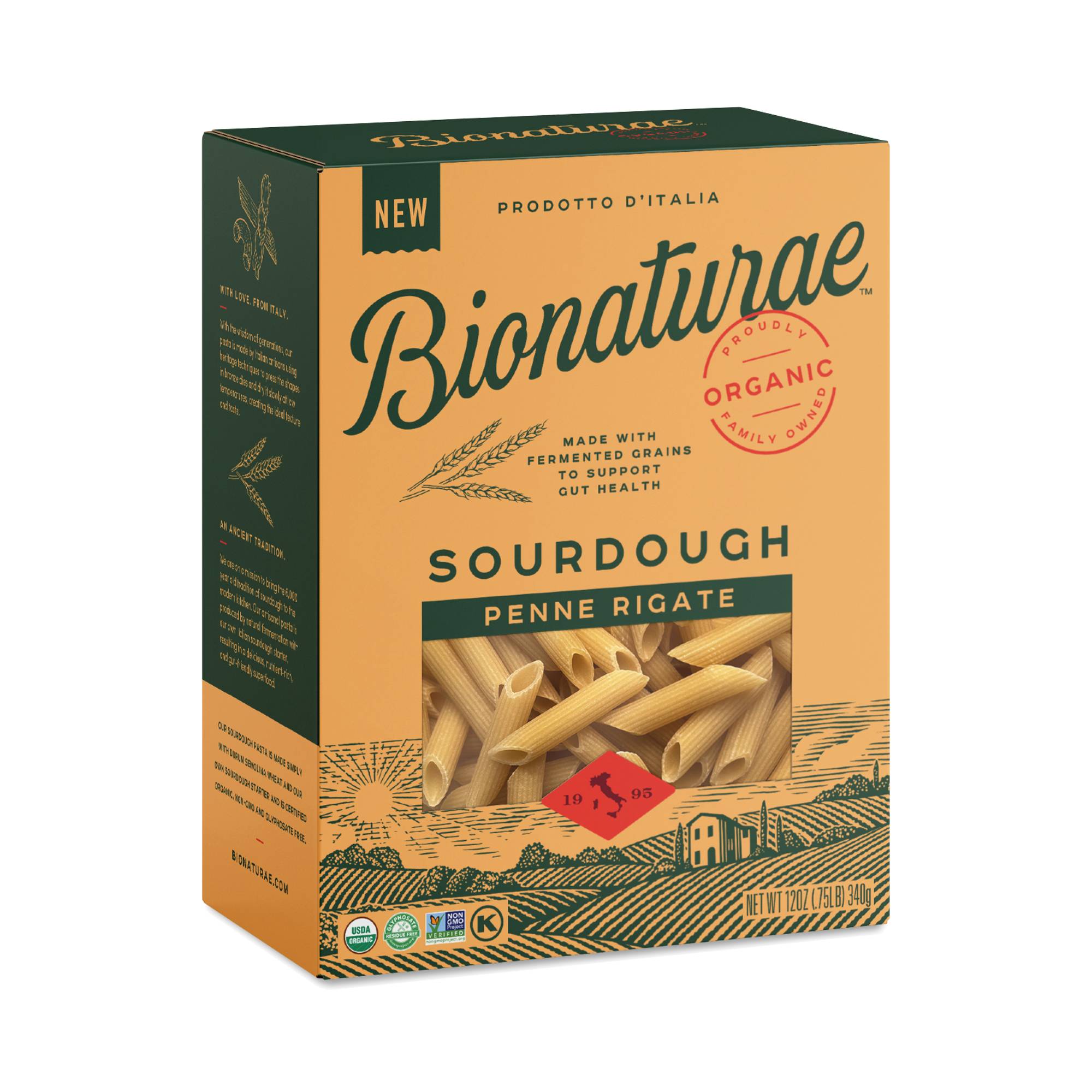 Organic Sourdough Penne Rigate
