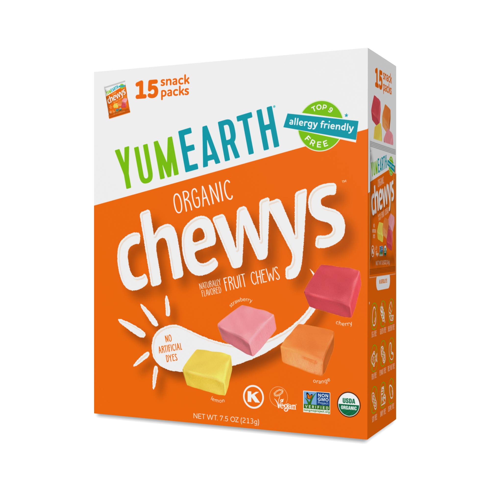 Organic Chewys, Snack Pack