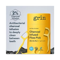 Ultra Clean Charcoal Infused Floss Pick
