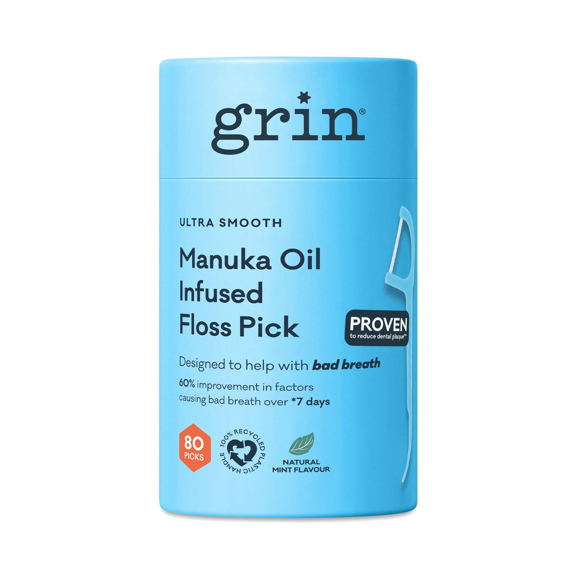 Ultra Smooth Manuka Oil Infused Floss Pick