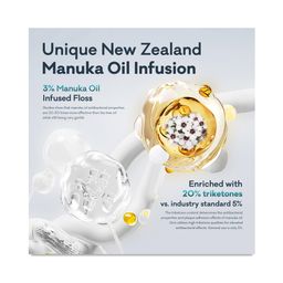 Ultra Smooth Manuka Oil Infused Floss Pick