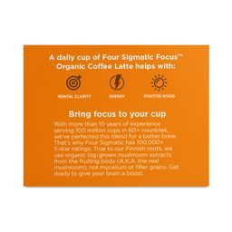 Focus Organic Coffee Latte