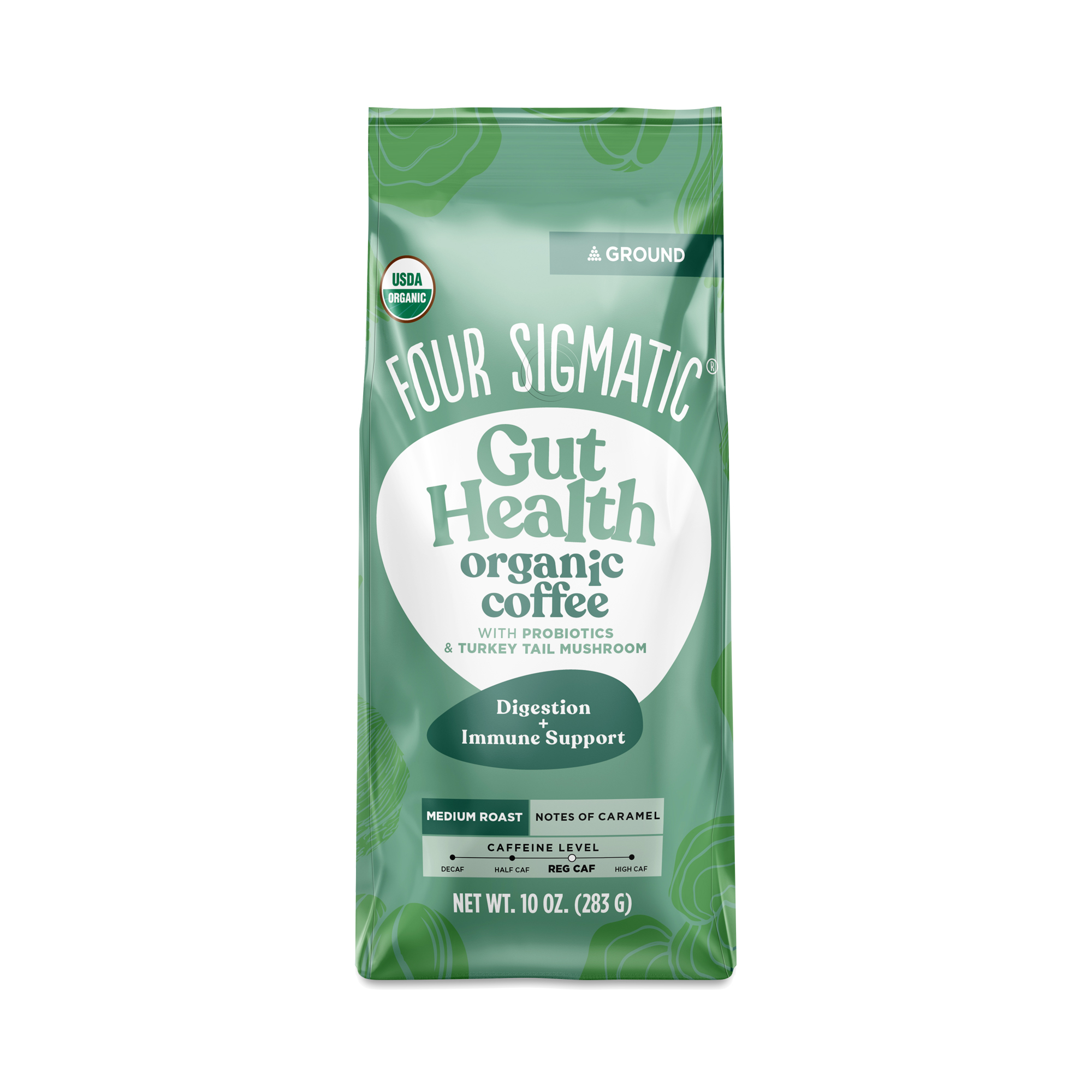 Four Sigmatic Gut Health Organic Ground Coffee | Thrive Market