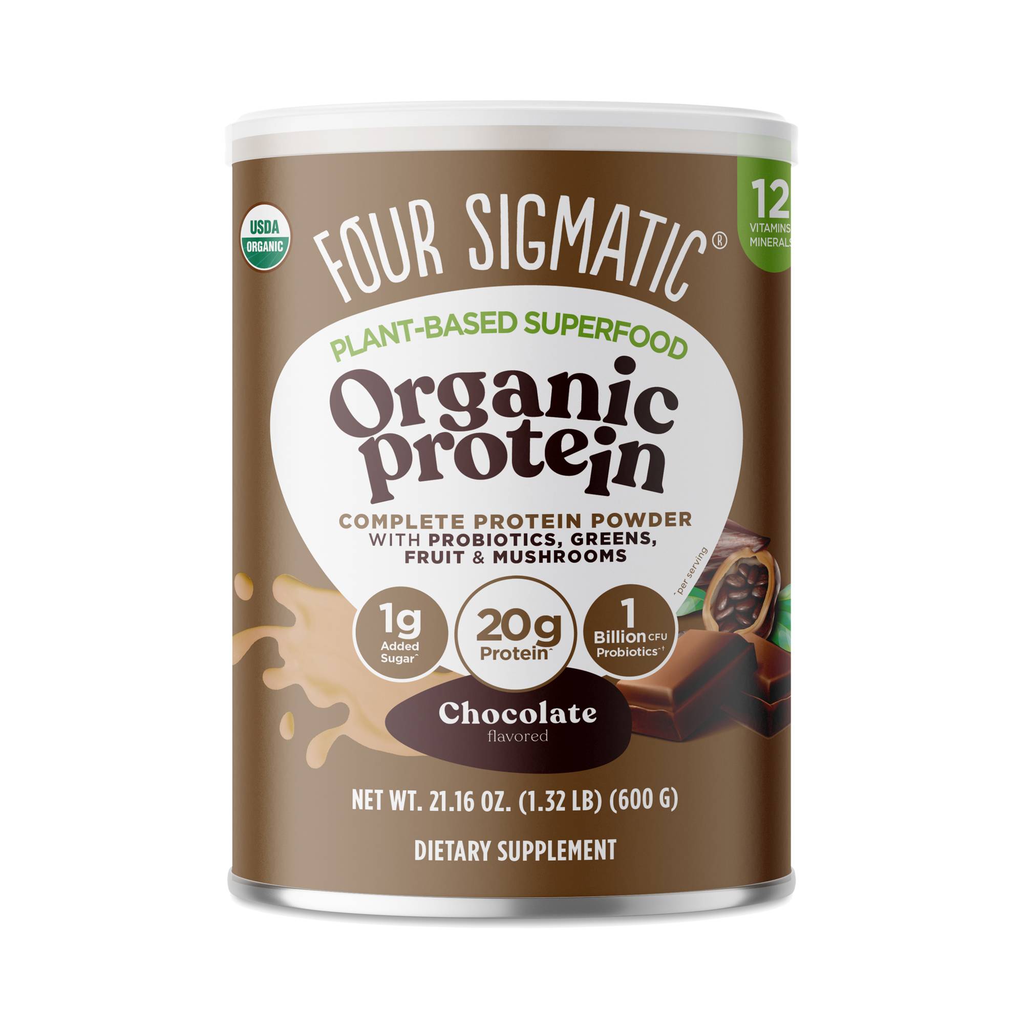 Organic Protein, Chocolate