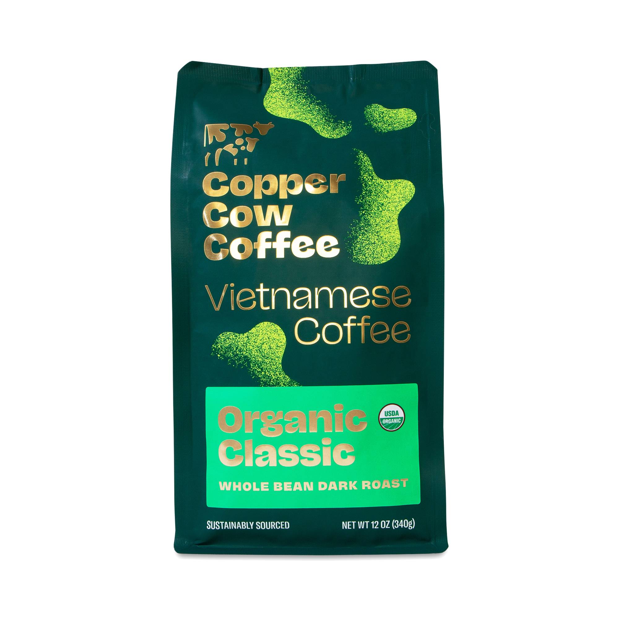 Organic Vietnamese Whole Bean Coffee