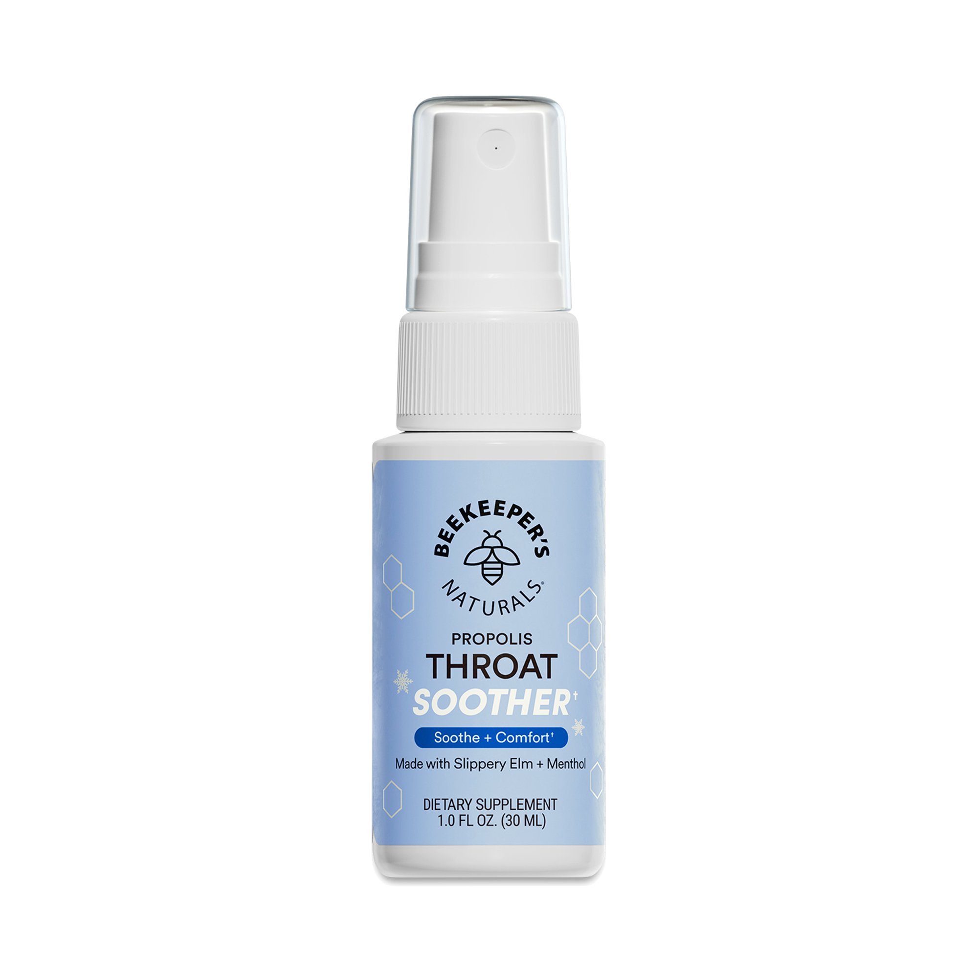Beekeepers Naturals Propolis Throat Soother 1 fl oz bottle