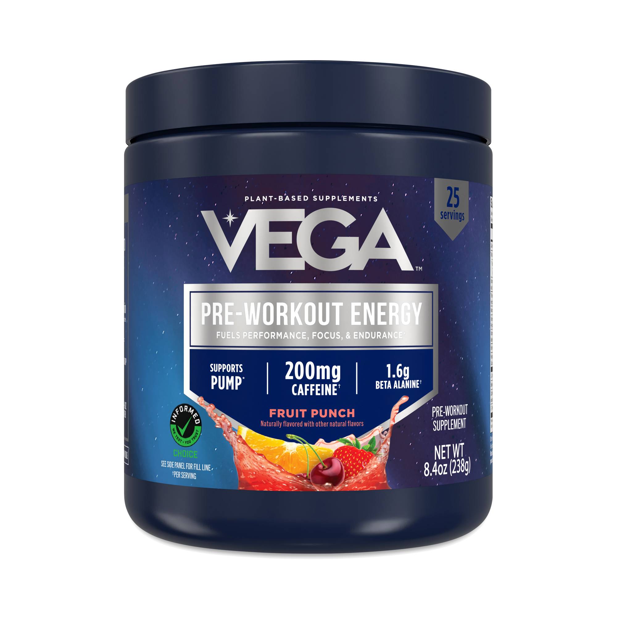 Pre-Workout Energy, Fruit Punch