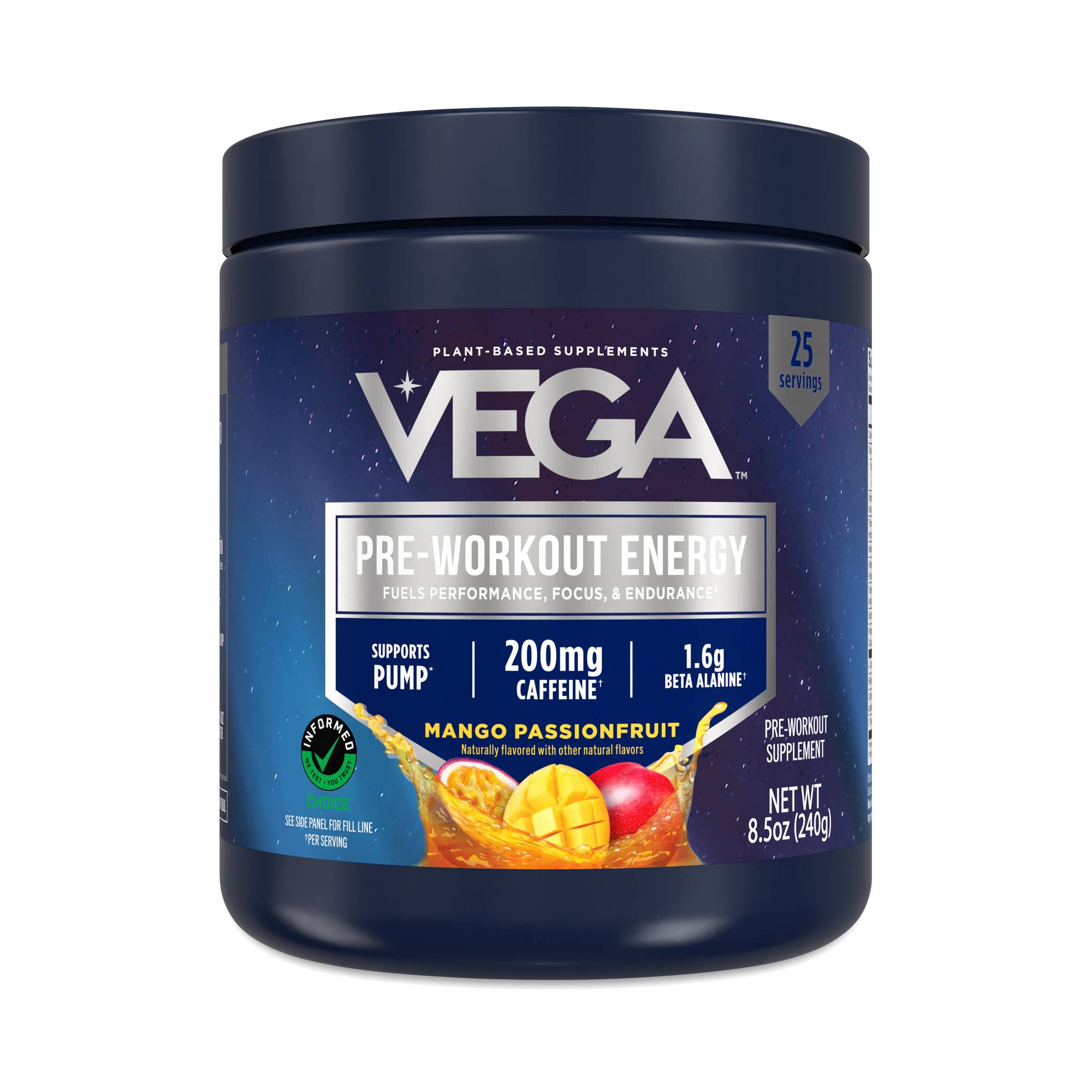 Pre-Workout Energy, Mango Passionfruit