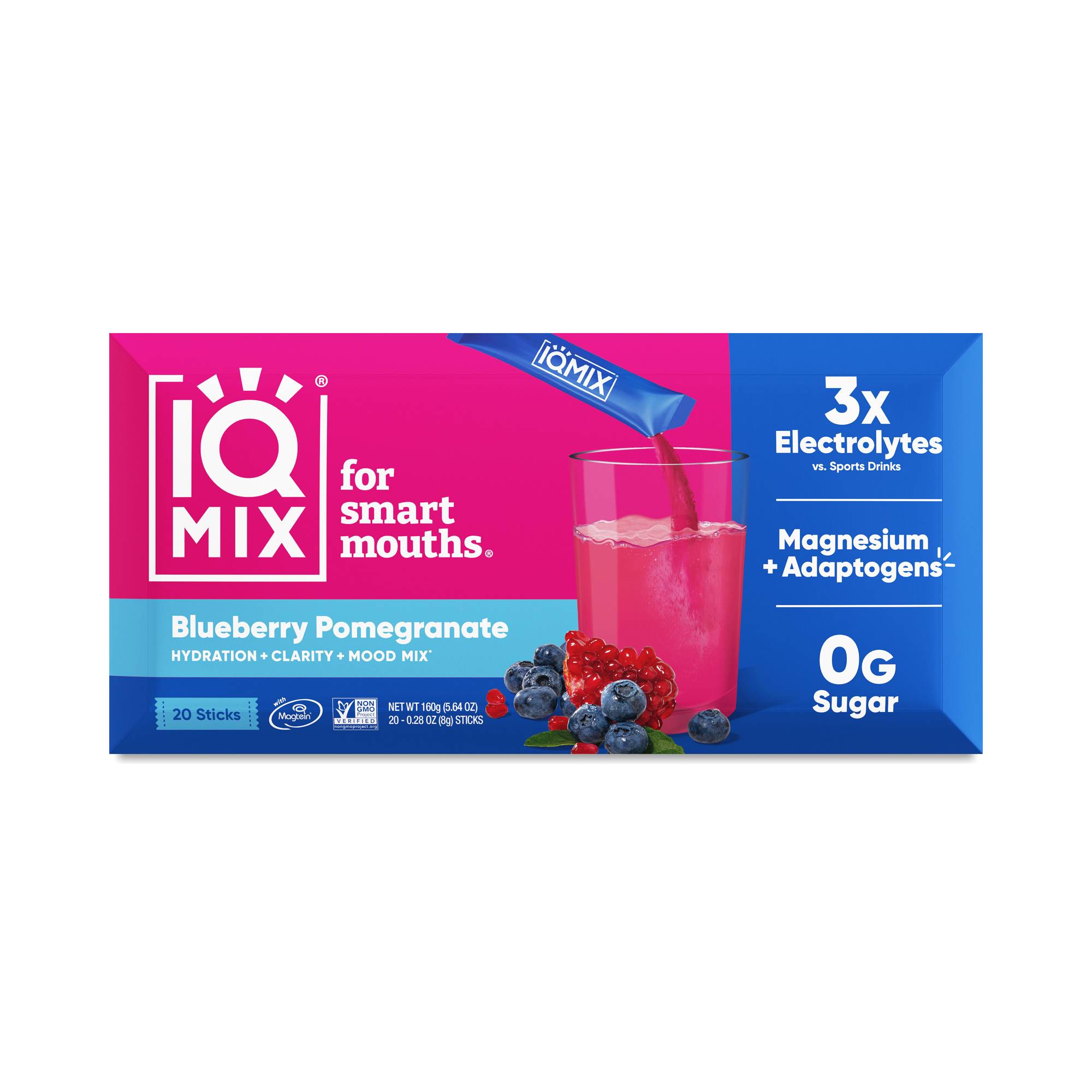 IQMIX, Blueberry Pomegranate