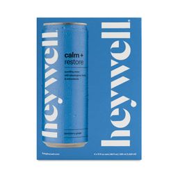 Sparkling Water, Calm + Restore Blackberry Ginger