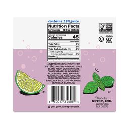 Probiotic Soda, Wild Berries