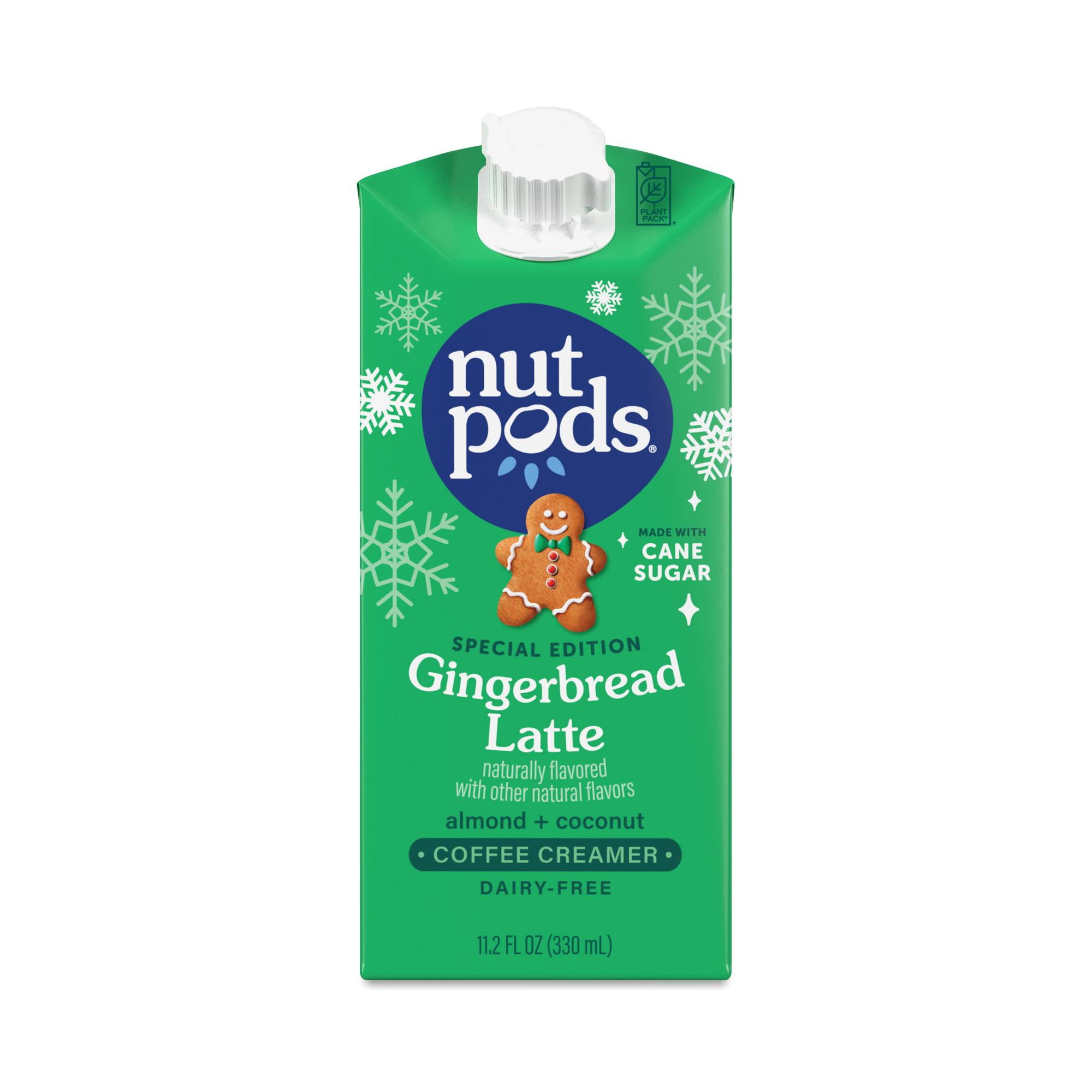 Sweetened Almond & Coconut Creamer, Gingerbread Latte