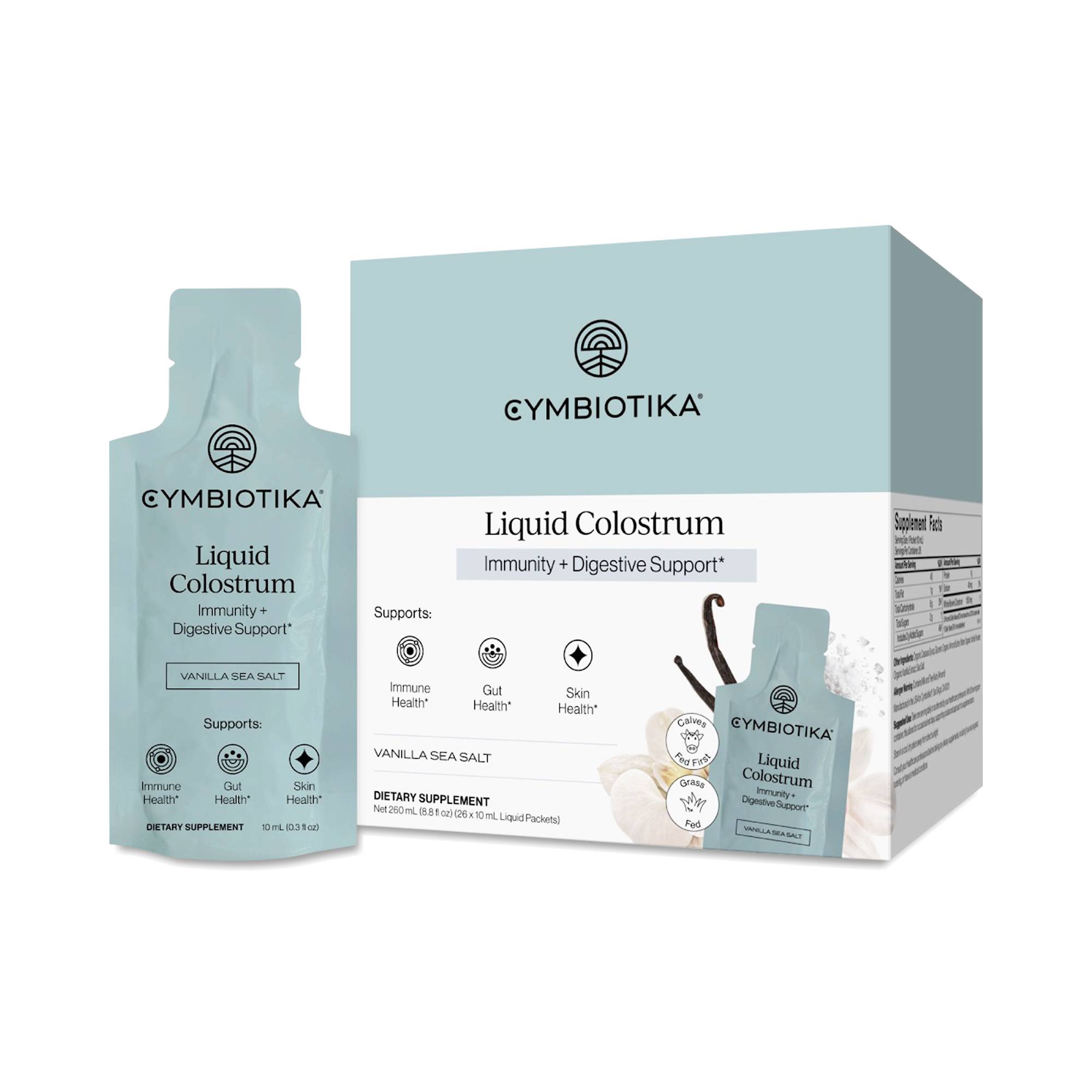Liquid Colostrum, Vanilla Sea Salt