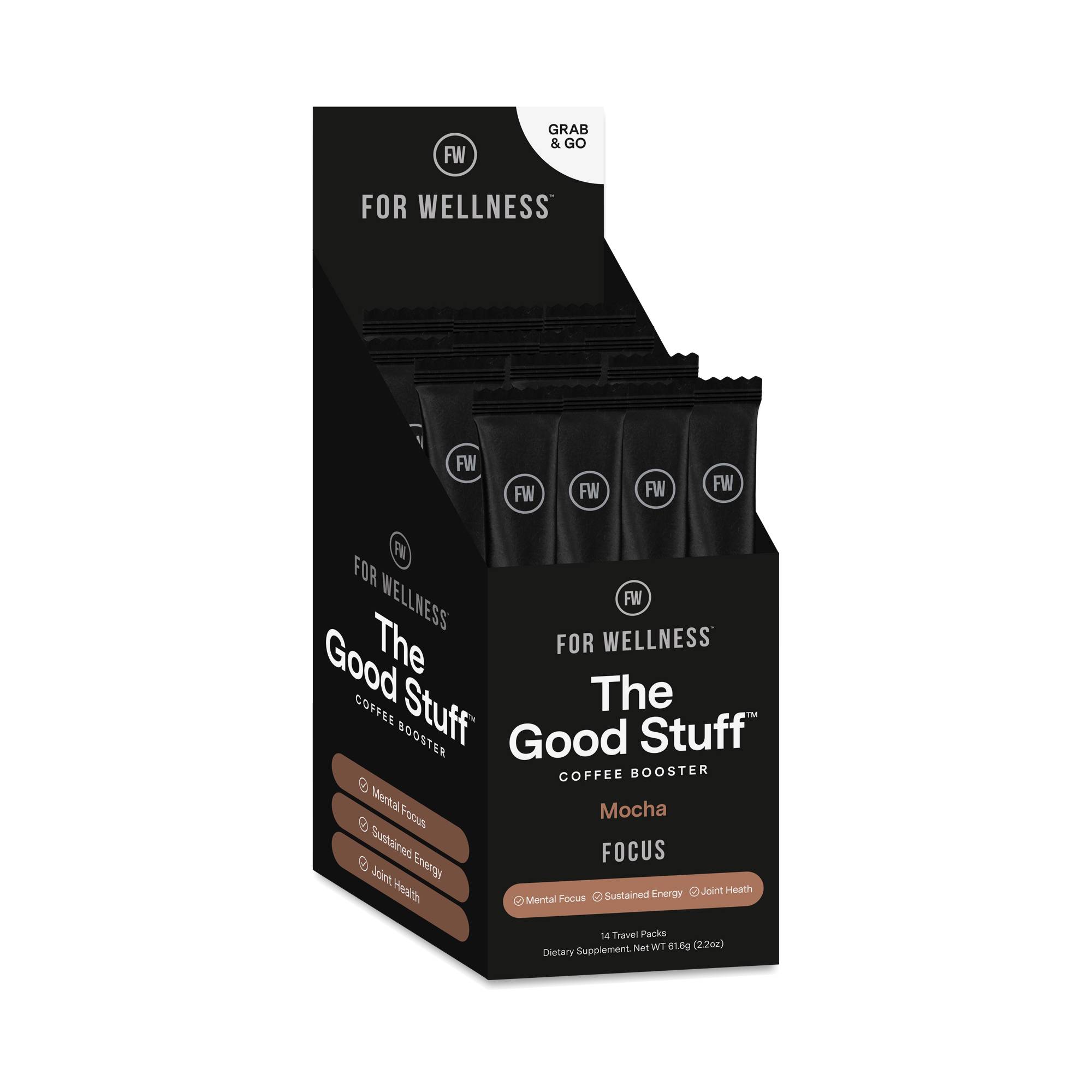 The Good Stuff Focus Coffee Booster, Mocha