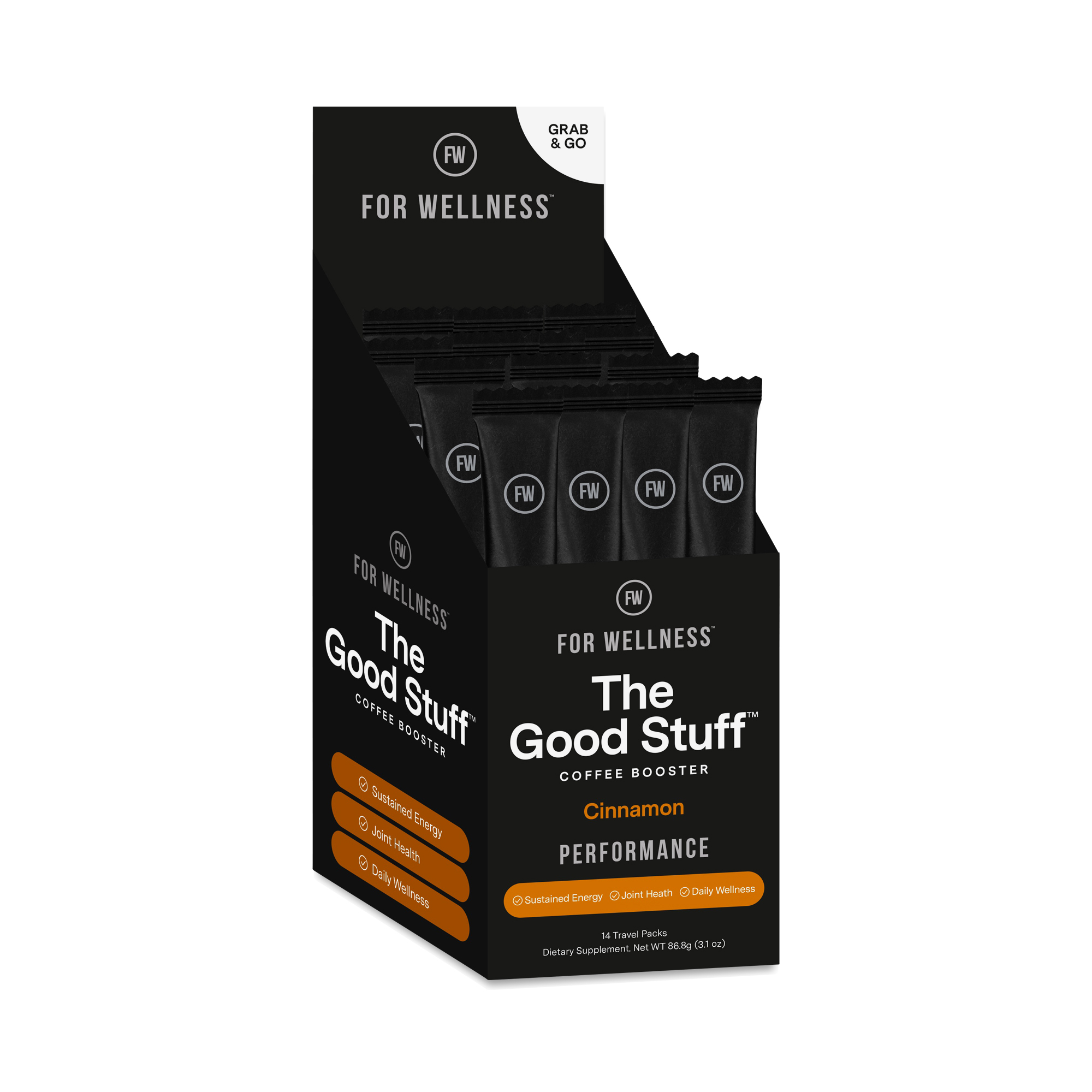 The Good Stuff Performance Coffee Booster, Cinnamon