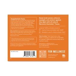 Focus Recovery Gummies, Tangerine