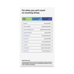 Sleep Dietary Supplement, Chamomile Lemonade