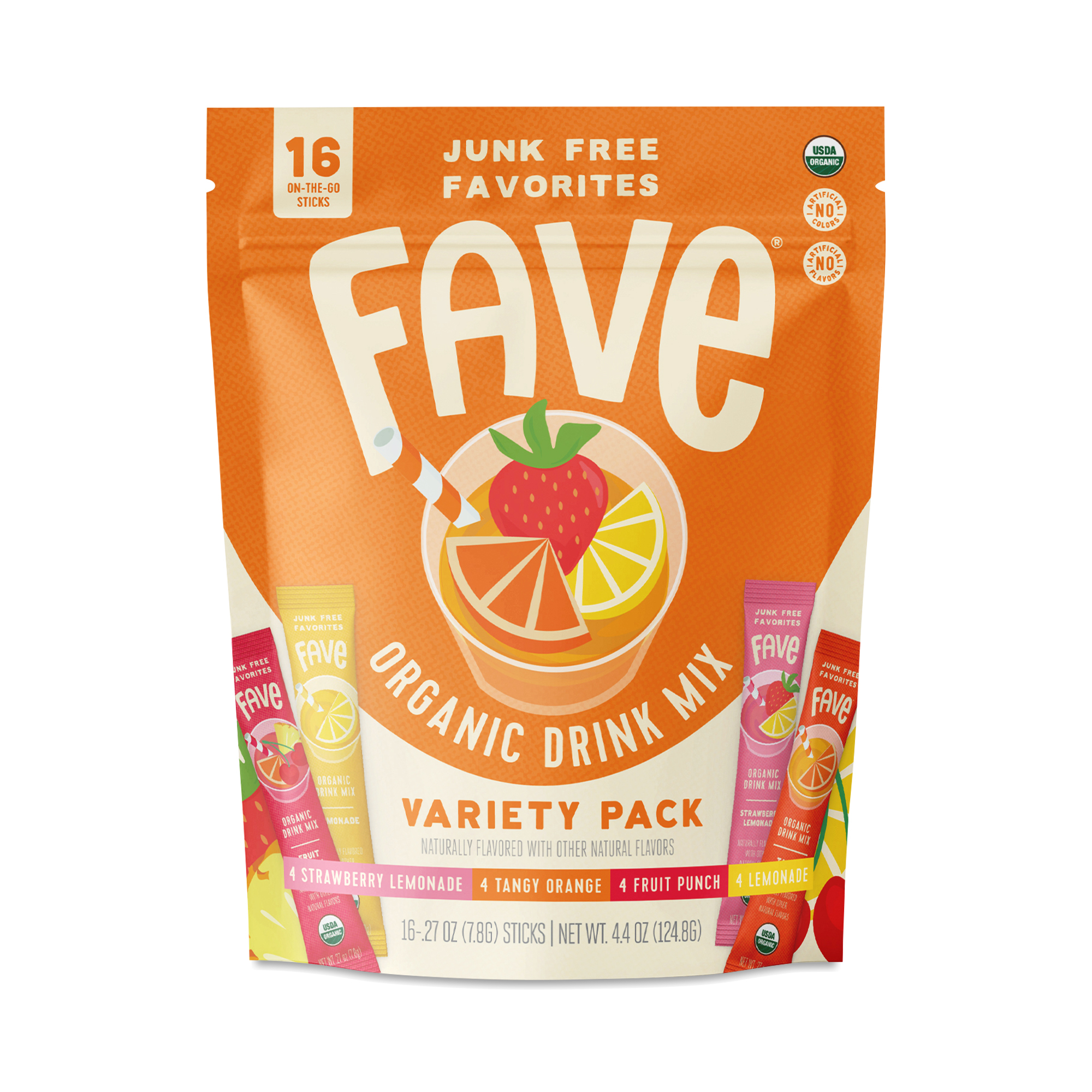 FAVE Organic Drink Mix Variety Pack | Thrive Market