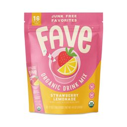 Organic Drink Mix, Strawberry Lemonade