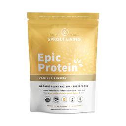 Epic Protein Organic Plant Protein + Superfoods, Vanilla Lucuma
