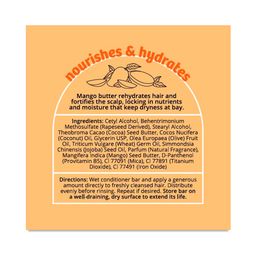 Moisturizing Conditioner Bar, Mighty Mango