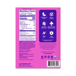 Energy & Focus Sparkling Super Drink, Berry Hibiscus