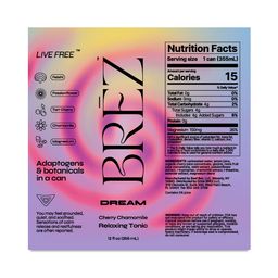 Dream Relaxing Tonic, Cherry Chamomile