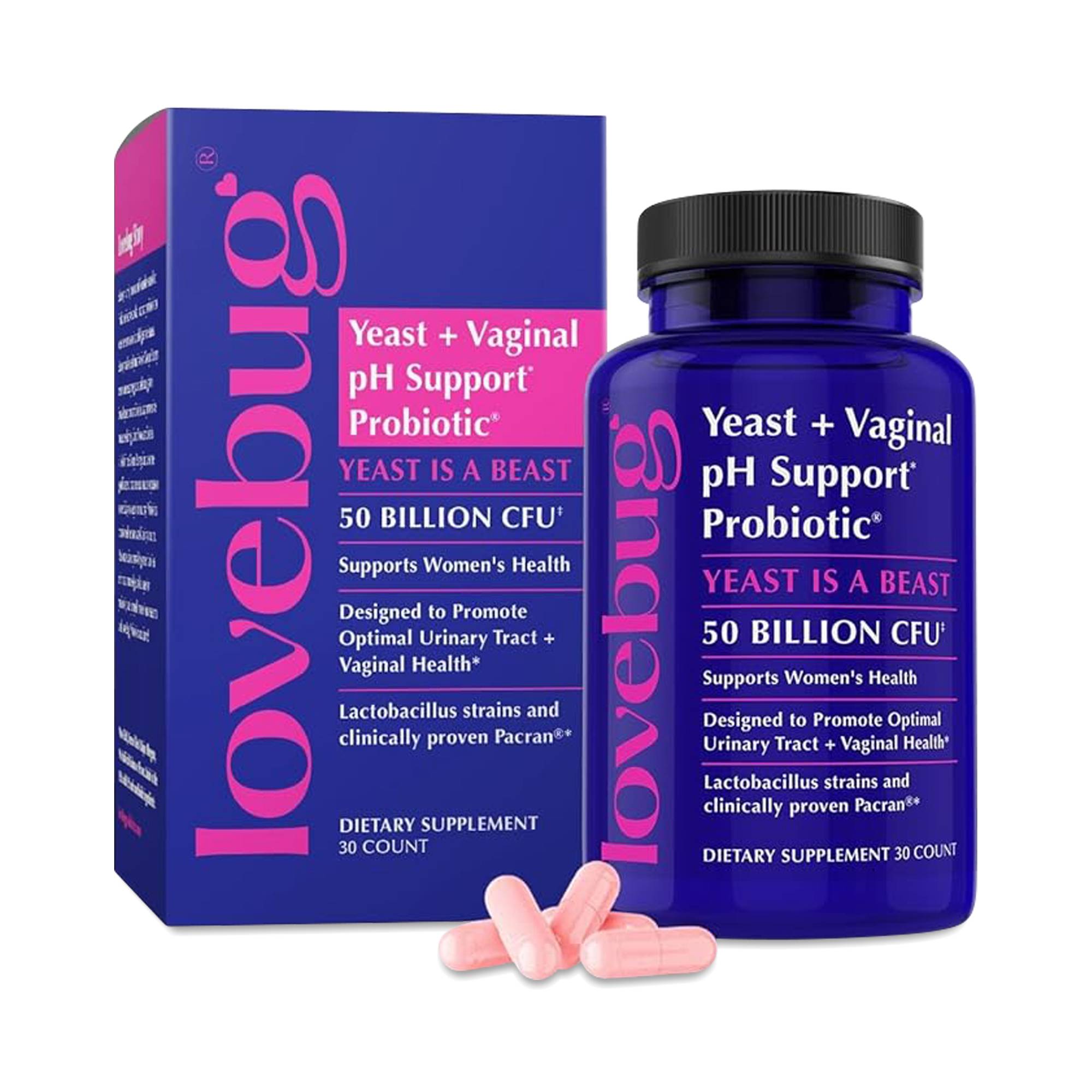 Yeast & Vaginal PH Support Probiotic