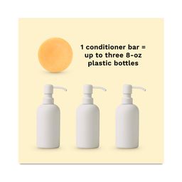 Moisturizing Conditioner Bar, Mighty Mango
