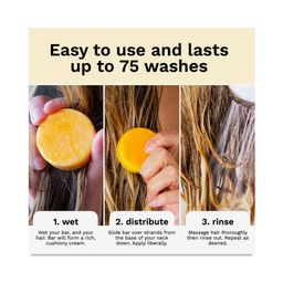 Moisturizing Conditioner Bar, Mighty Mango