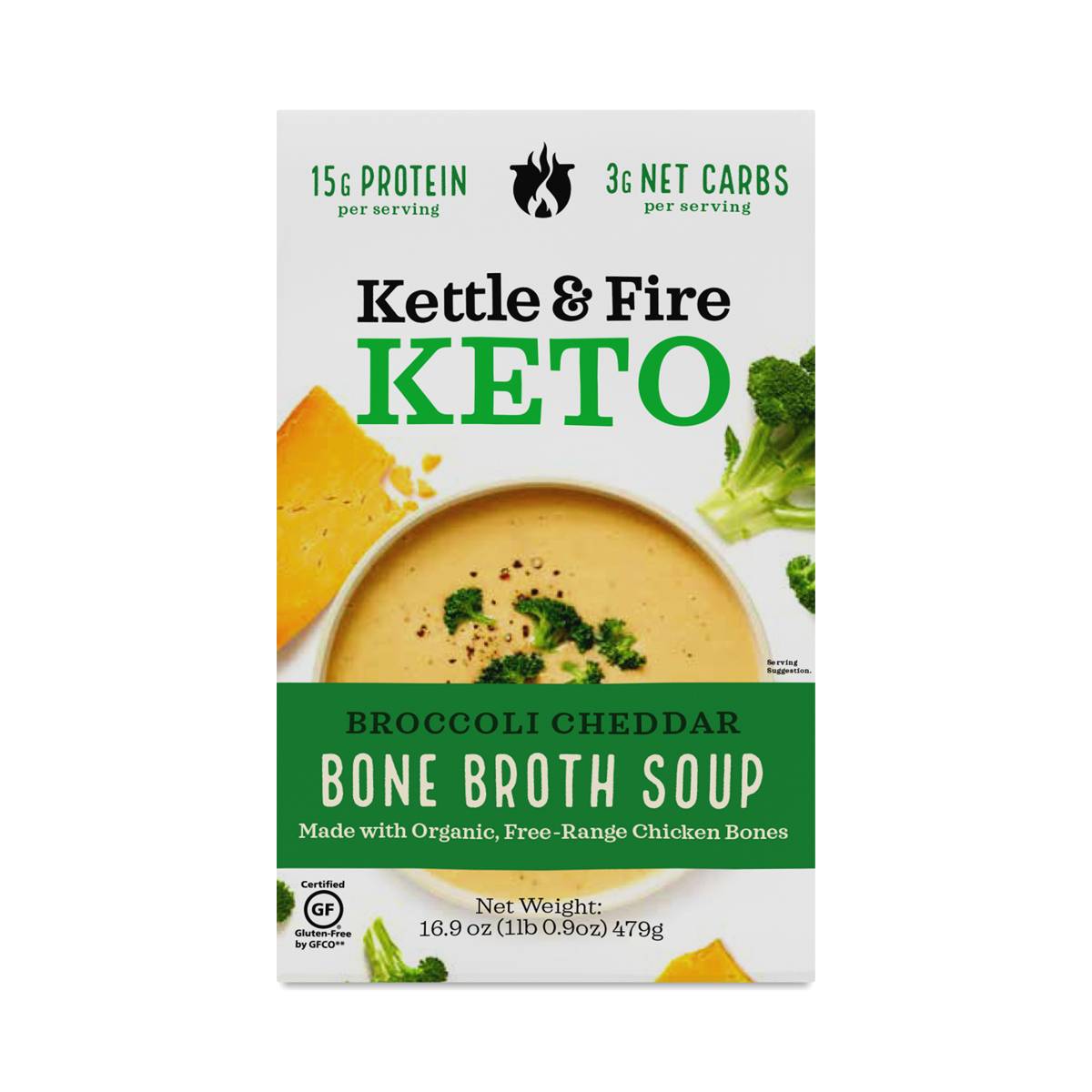 Kettle & Fire Broccoli Cheddar Soup Thrive Market