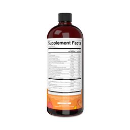 Morning Multivitamin +Hair Growth Liquid, Peach Mango