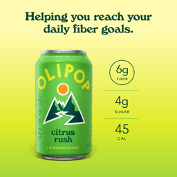 Prebiotic Soda, Citrus Rush