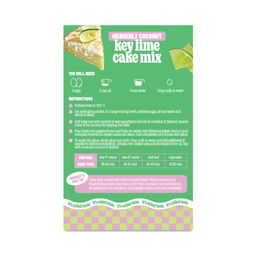 Heavenly Coconut Key Lime Cake Mix