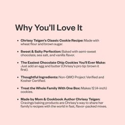 The Perfect Chocolate Chunk Cookie Mix