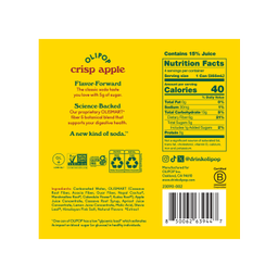 Prebiotic Soda, Crisp Apple